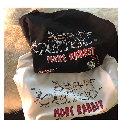 Summer unisex commuting letter pure cotton short-sleeved T-shirt top creative print 8218#