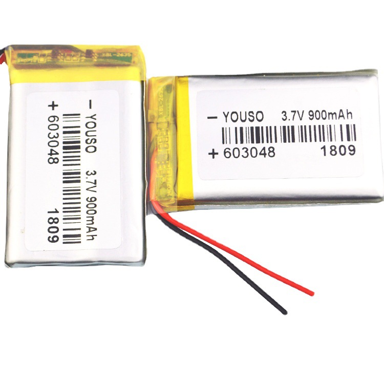 3.7V900mAh603048﮵posLEDҽǵǵ