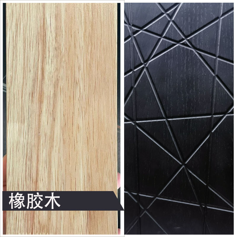 跨境供货木质雕刻板肌理板烤漆波浪板背景墙护墙板凹凸格栅饰面板|undefined