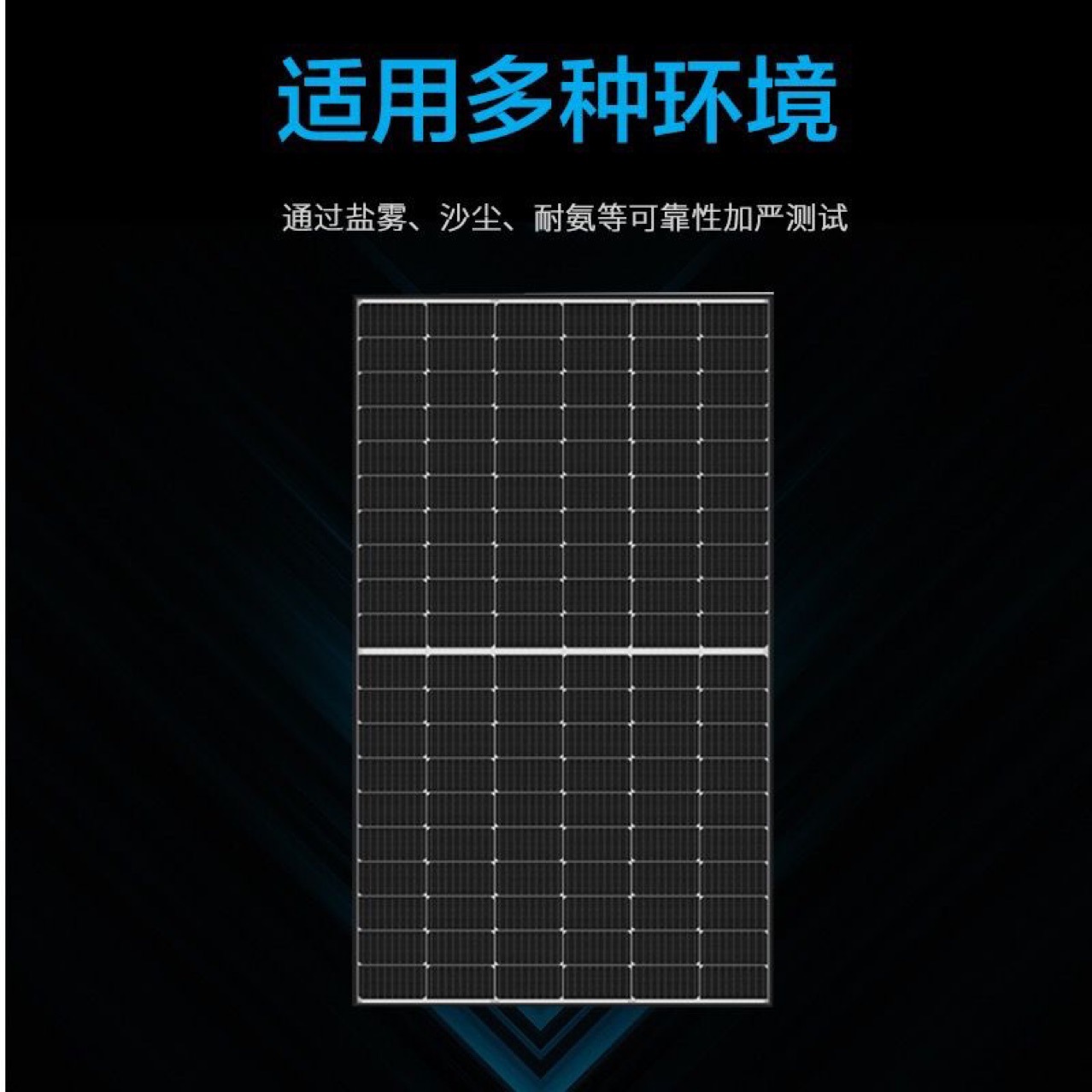 隆基乐叶 太阳能光伏发电板610～650双面