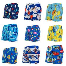 儿童泳裤男童平角卡通可爱4-13岁小孩宝宝中大童泳裤泡温泉游泳裤