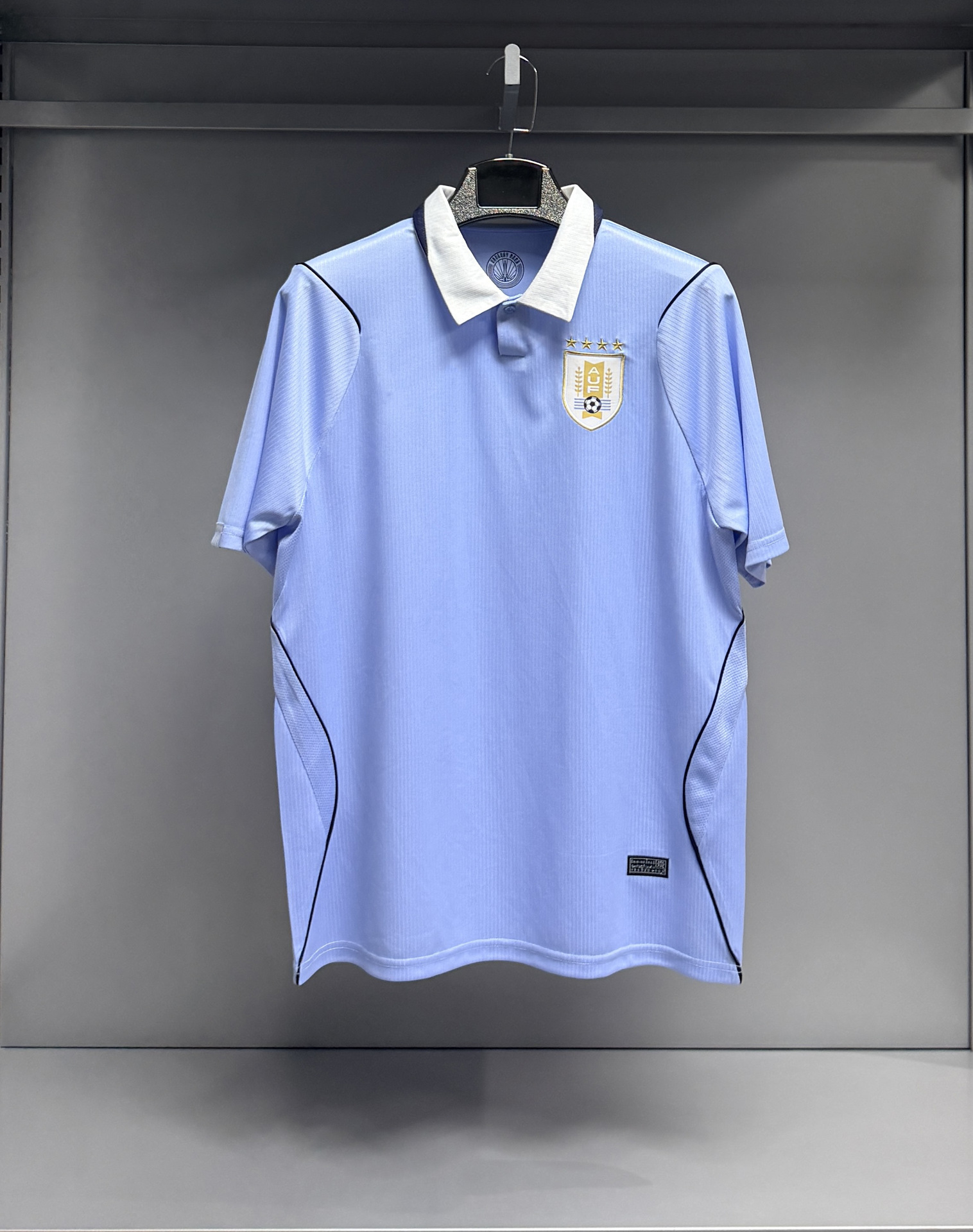 2627 nueva camiseta de fútbol de la Copa del Mundo Francia España edición de fans del equipo nacional brasileño gran cantidad de manga corta al por mayor