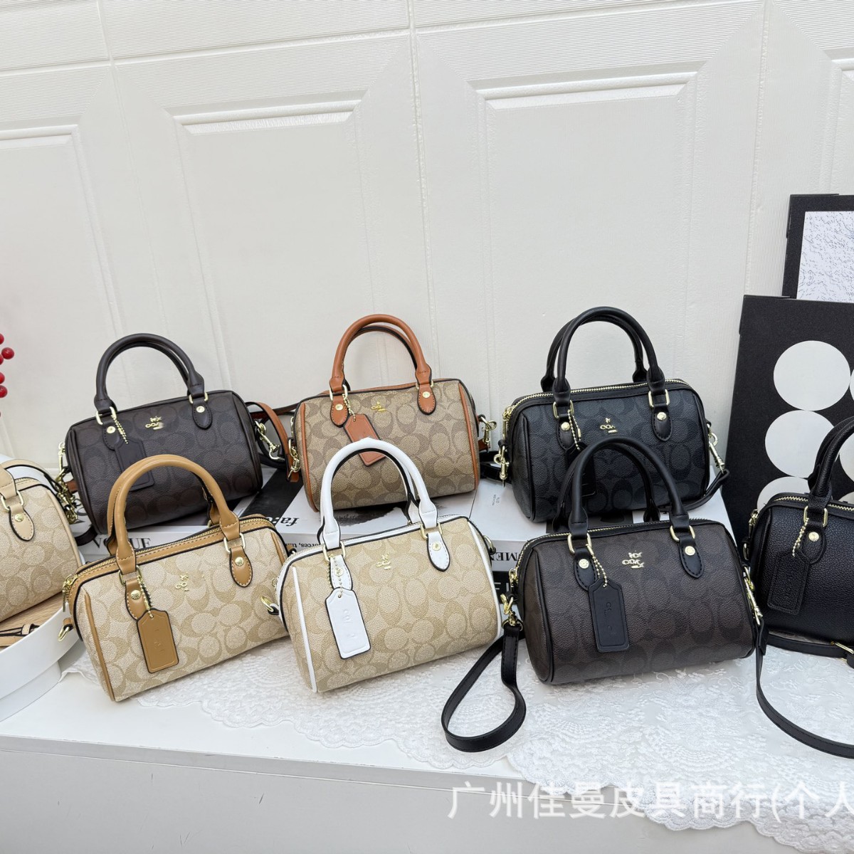 Koujia New Pillow Bag Monogram Mini Fashion Crossbody Single Shoulder Women's Handbag Boston Large Capacity Bag