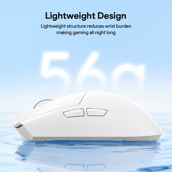 FURYCUBE Lightweight G16Pro three-mode wireless mouse for big…