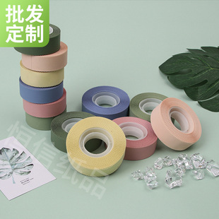 Morandi Color Tape Sticky Notes Ins Style High-End Pure Color Note Paper Handbook Stickers Index Stickers Manufacturer Wholesale