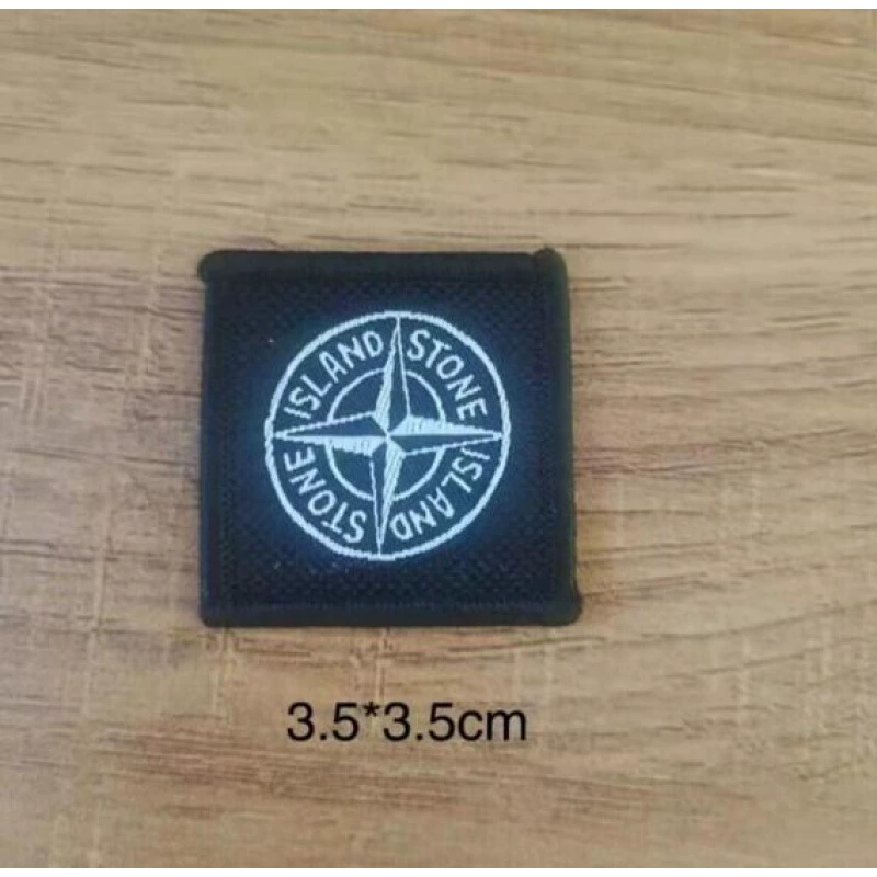 Тепловая нашивка-эмблема Stone Island с эффектом изменения цвета, модный шильдик для обуви и одежды с тепло-чувствительным эффектом
