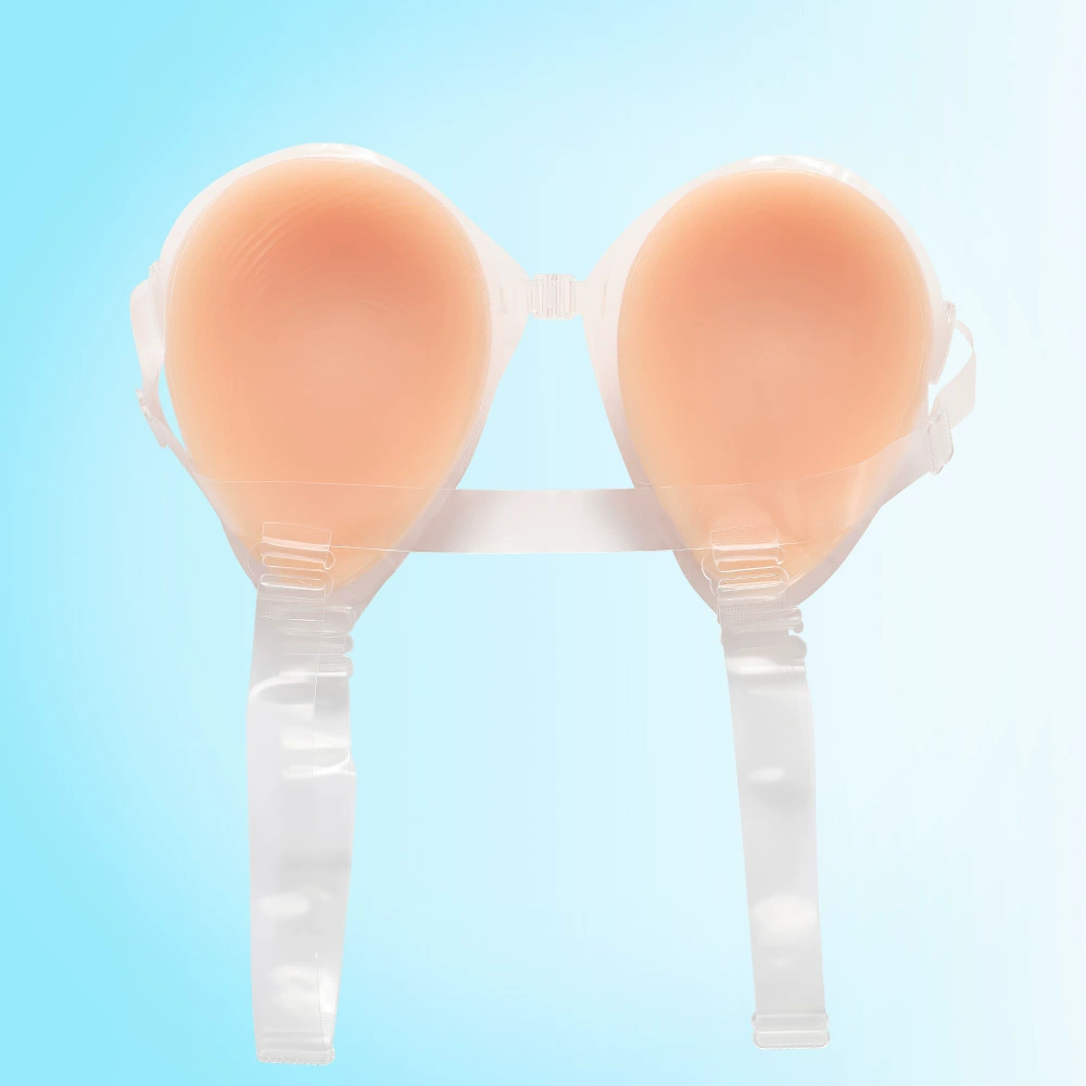 Detachable silicone breast prosthesis drop-shaped, postoperative silicone breast, for transsexuals