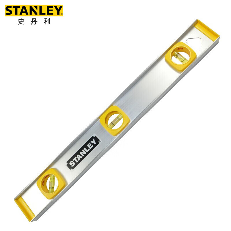 史丹利（STANLEY）STHT42075-8-23 3水泡轻便铝合金水平尺