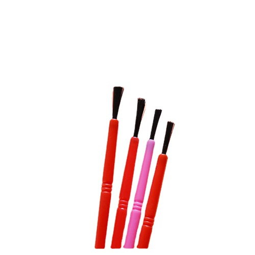 12.5cm Graffiti Brush Plastic Rod Nylon Brush DIY Color Painting Brush Gap Brush Watercolor Painting Brush