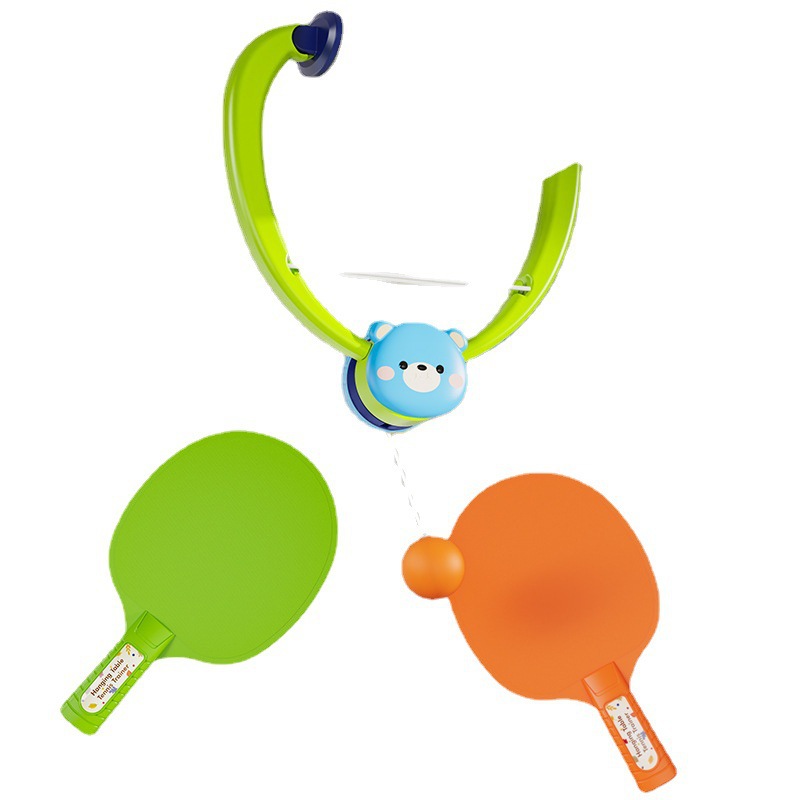 Hot sale entrenador de tenis de mesa suspendido juguetes interactivos padres-hijos tenis de mesa contra juguetes para niños al por mayor