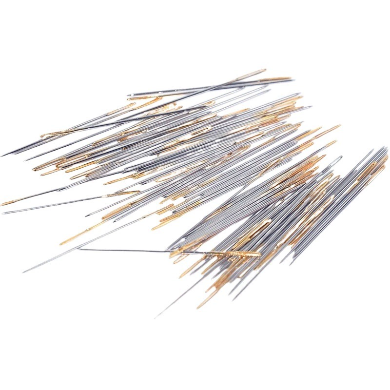 Игла с золотым хвостом оптом от производителя DIY22 № 24 номер 26 Игла для вышивания крестиком игла для вышивания вязальная спица