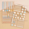 Nail stickers, three dimensional fake nails, hat for nails, line clothing, adhesive sticker, suitable for import, new collection