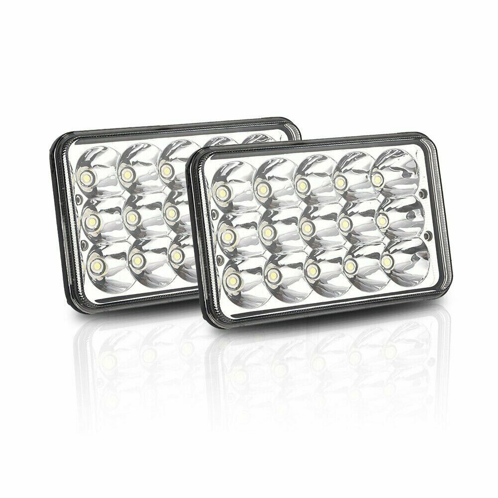 faro de automóvil 4x6 lámpara cuadrada Wrangler transformación de 5 pulgadas lámpara de trabajo de reparación fuera de carretera fabricación directa de 45W