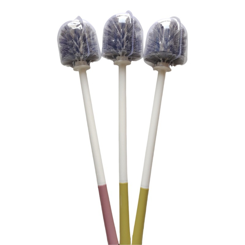 Yingxiang hanging toilet brush household toilet brush toilet cleaning brush squatting pan brush long handle round head brush