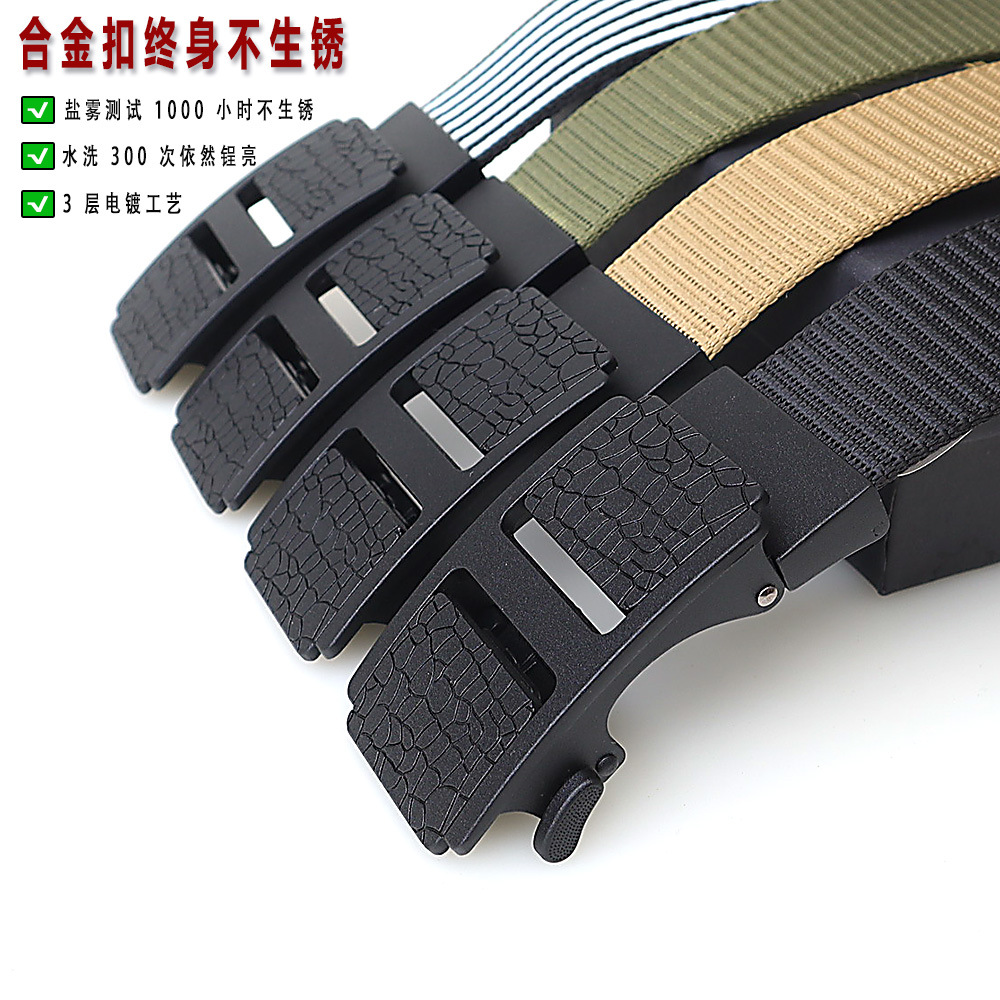 Men's trend nylon belt
