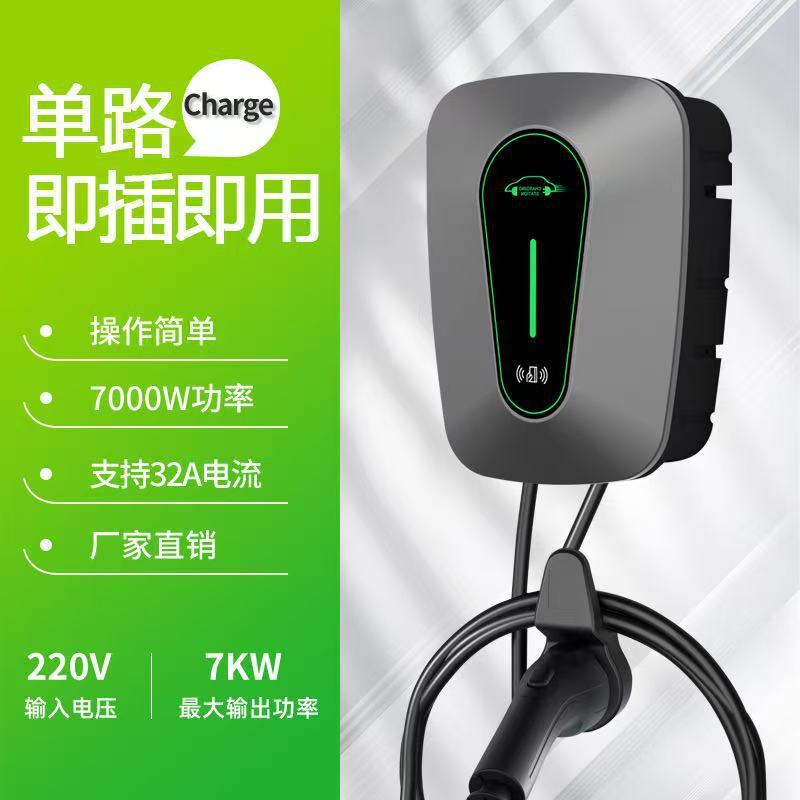 新エネルギーインテリジェント電気自動車予約充電パイルガン 7KW 家庭用 32A ユニバーサルテスラ Xpeng 国家標準|undefined