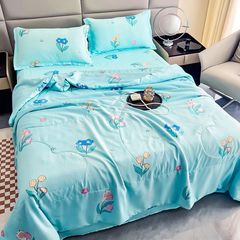 夏用エアコンキルト、夏用クールキルト、ダブル夏用薄手キルト、洗濯機で洗える春秋夏用キルト、シングル学生寮用キルト