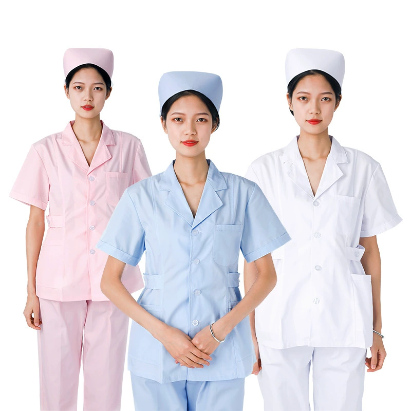 Летний медицинский костюм, форма доктора, комбинезон, с коротким рукавом