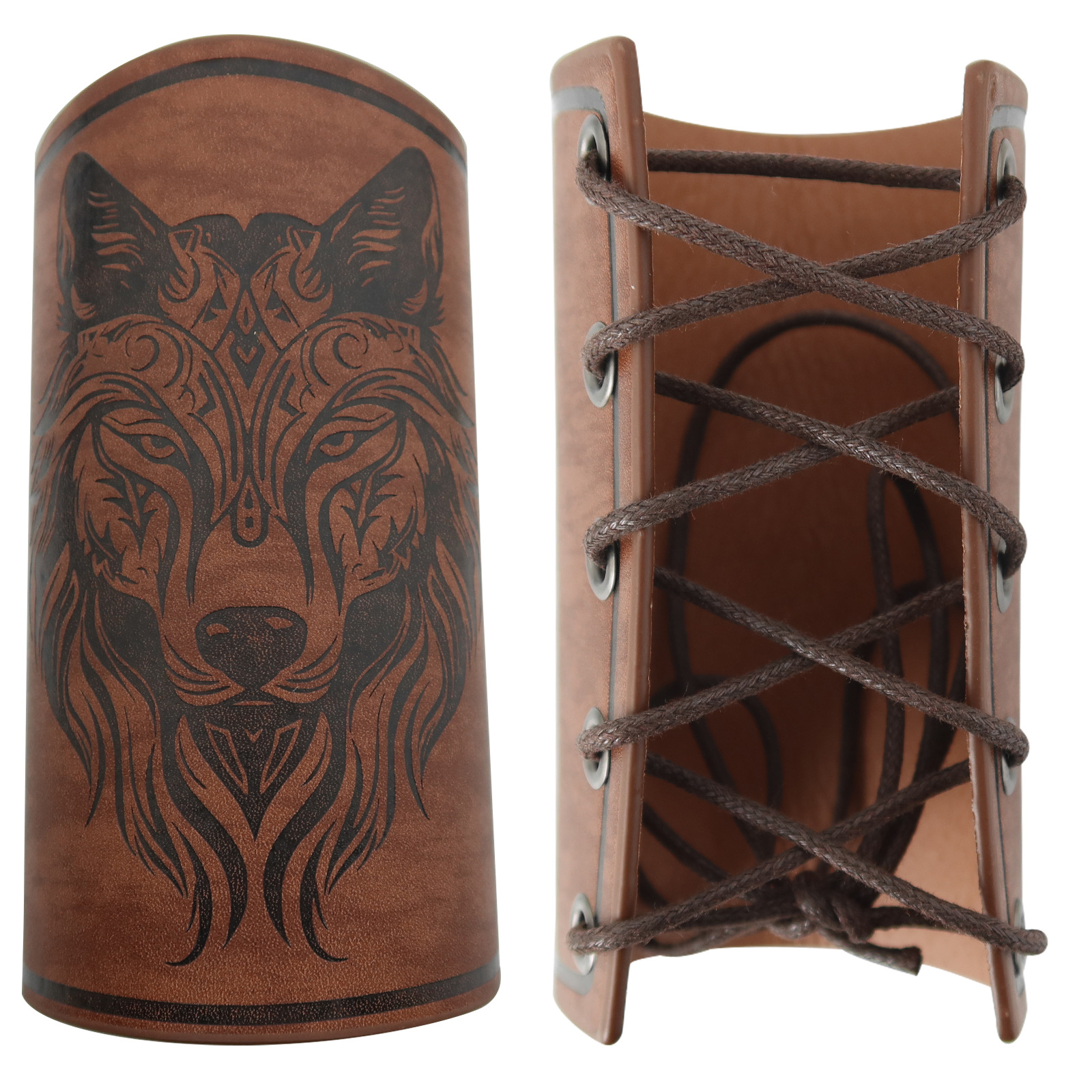 다크 브라운 브레이서