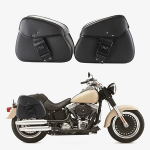Motosiklet üçün universal retro yan çanta, saxlama kisəsi