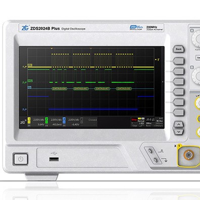 致远ZDS3034 PLUS 350MHZ4通道数字示波器
