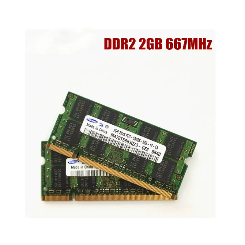 Модуль памяти для ноутбука 2G DDR2 667 800 PC2 5300S 6400S