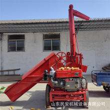 铲车上料玉米脱粒机 自走式玉米芯粒分离机 大产量苞米脱粒机