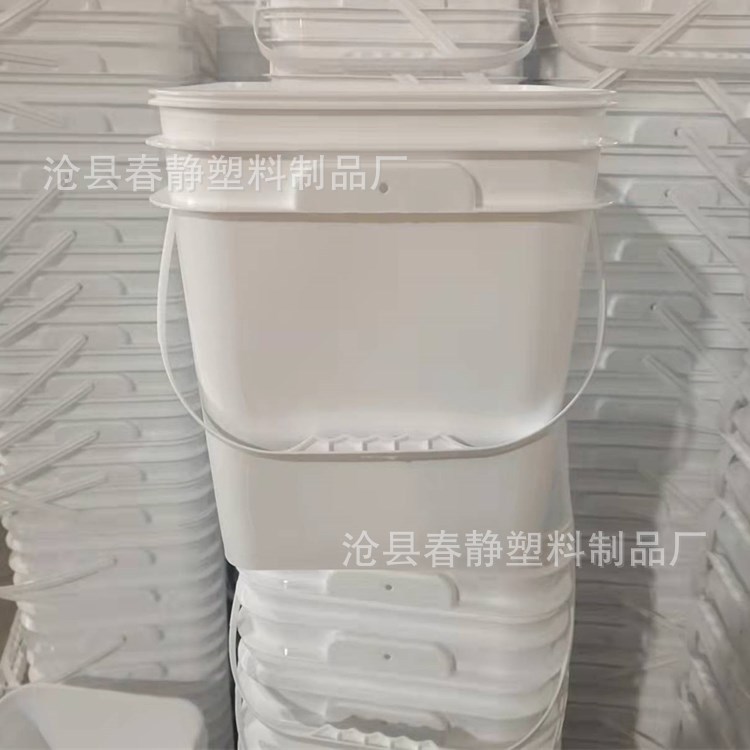 厂家批发5L圆桶10L15L20L升塑料桶包装桶涂料桶油漆桶机油桶小桶