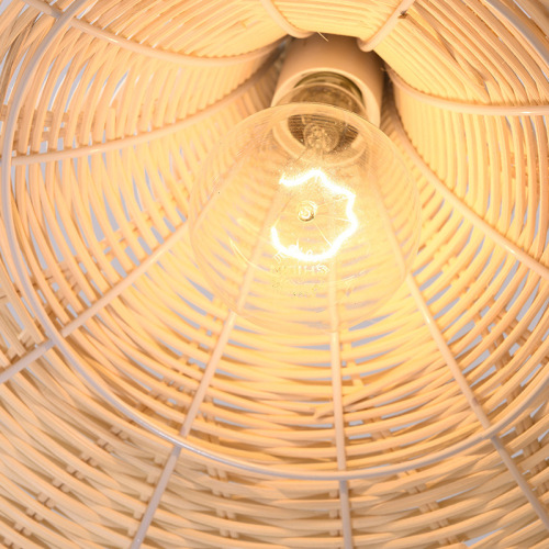 Japanese-style creative retro rattan pendant lamp personalized restaurant hotel handmade rattan light bed and breakfast tea room wabi-sabi style lighting