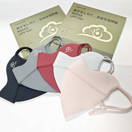 冬季保暖立体海绵骑行口罩防风透气户外防尘防晒可水洗口罩美拉德