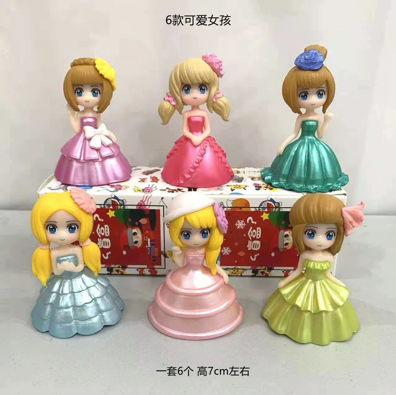 Серия Sanrio Fantasy Meladi, слепой бокс, Curomi, подвеска-брелок, настольная фигурка-качалка