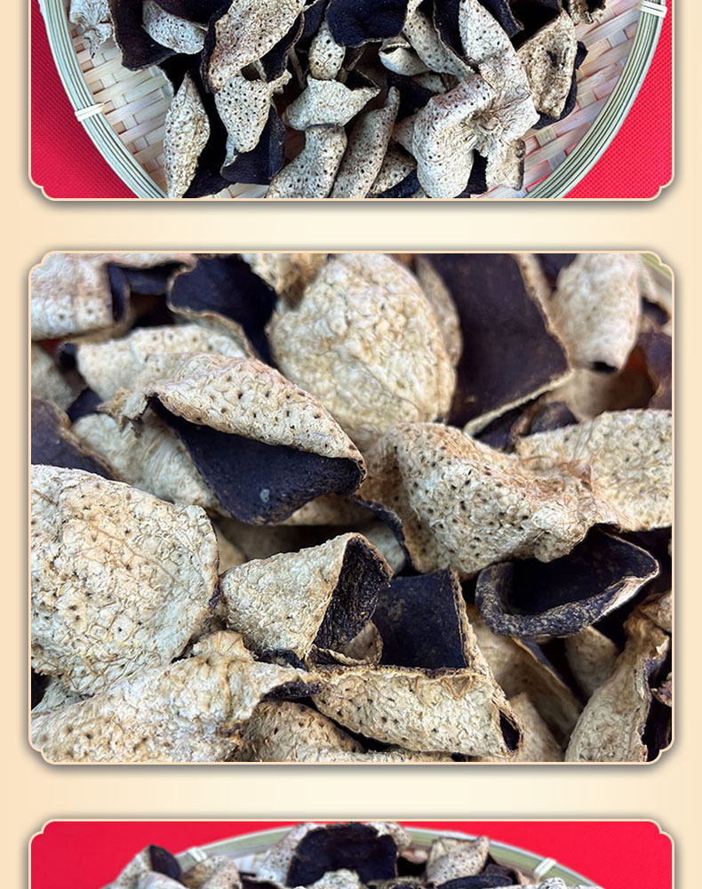 Xinhui Aged Tangerine Peel Chen Pi 10 15 20 Years Broken Pieces for Tea and Cooking quality and texture