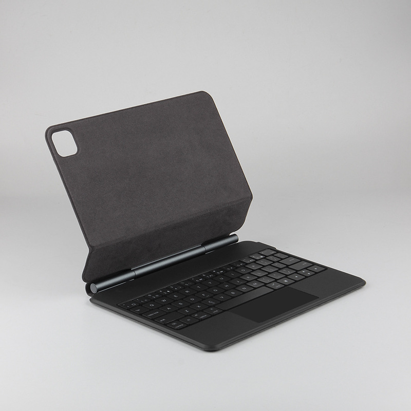 Magic Tablet Keyboard Is Suitable for Ipadpro 12.9inch Smart Bluetooth Protective Case with Black and White Backlight Adjustment