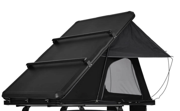 Techo duro de aleación de aluminio de apertura rápida triángulo 4 puntas gran sombreado 5 carpa de techo camping carpa de coche al aire libre