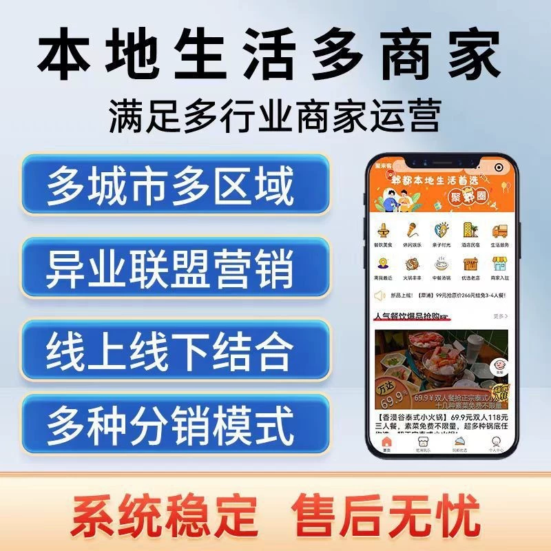 Social e-commerce mini program mall distribution system community group buying multi-merchant multi-store development