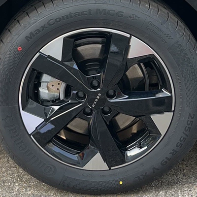 hub stickers 19inch wheel — Brake caliper cover - style-b-19inch-semi-adhesive-style-1
