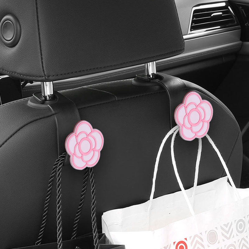 Meiyesi suministros de decoración de automóviles silla trasera gancho de coche celebridad de Internet hermoso gancho de dibujos animados suministros de la serie de almacenamiento