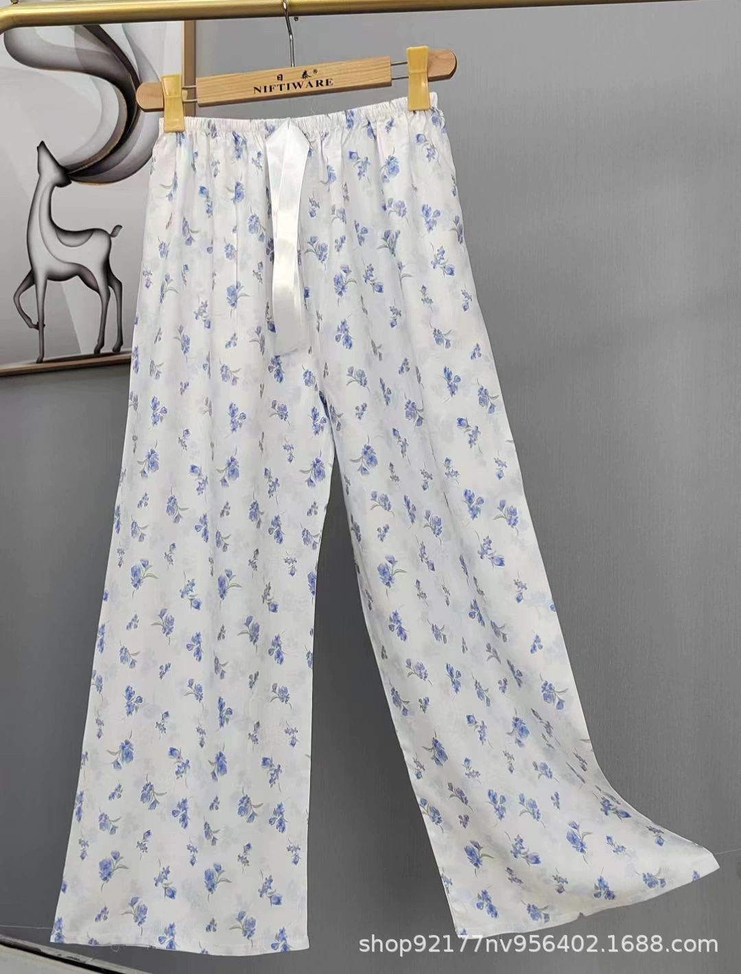 Summer trousers, thin pijama for leisure, Chinese style