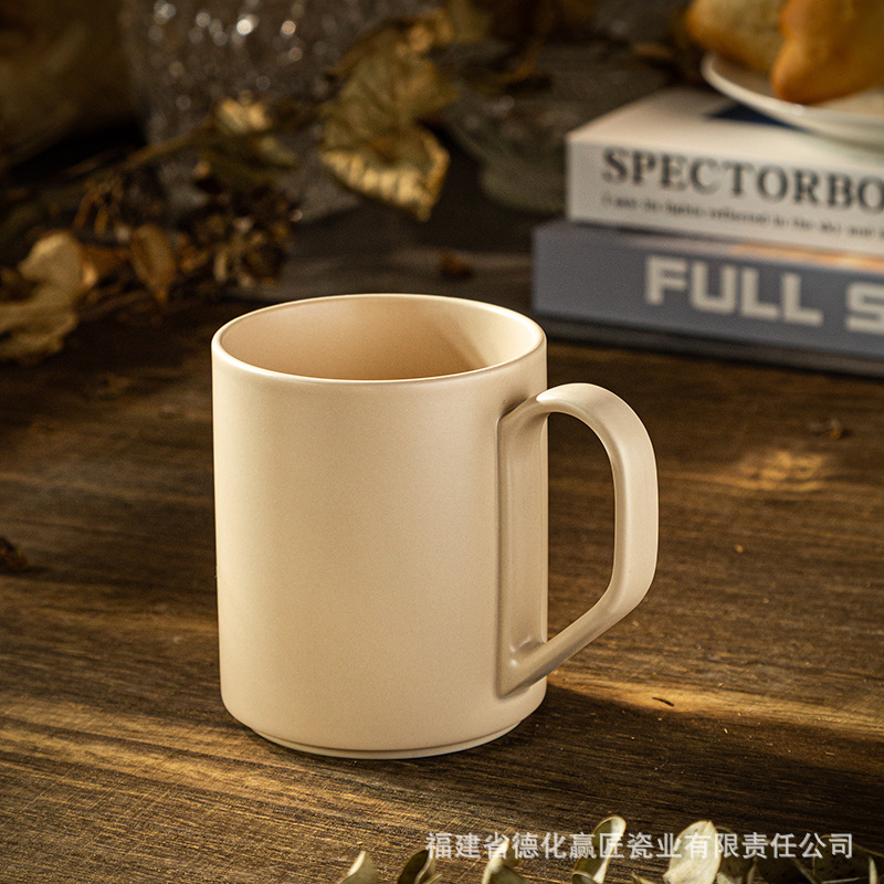 Transfronterizo LICang LZ color de caballo una marca de cola de cerámica taza de marca de colores taza de agua taza de leche taza de desayuno