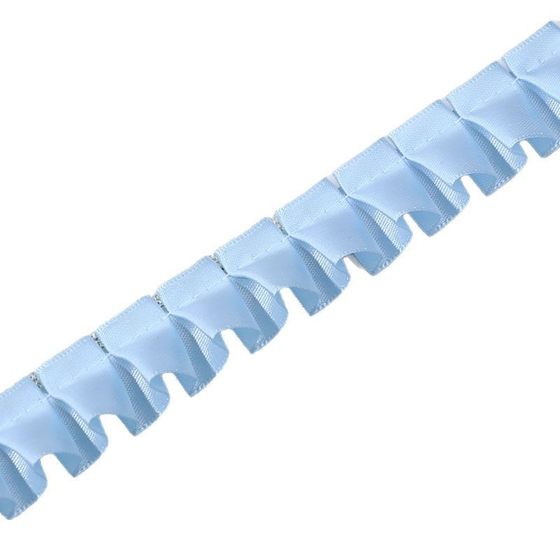 in stock 2.5cm polyester with discount lace handmade diy clothing doll skirt accessories pleated lace wholesale