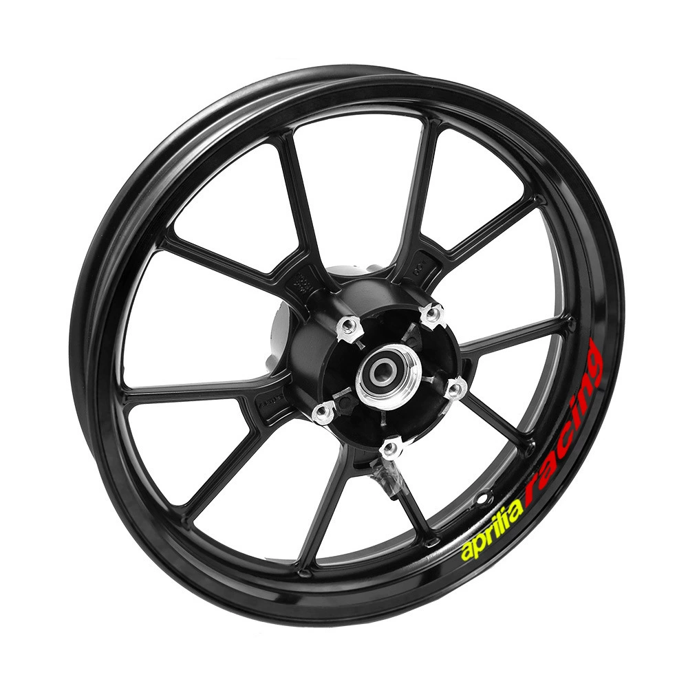 Подстикер для мотоцикла Aprilia на обод колеса, модификация украшения цветка колёсных дисков
