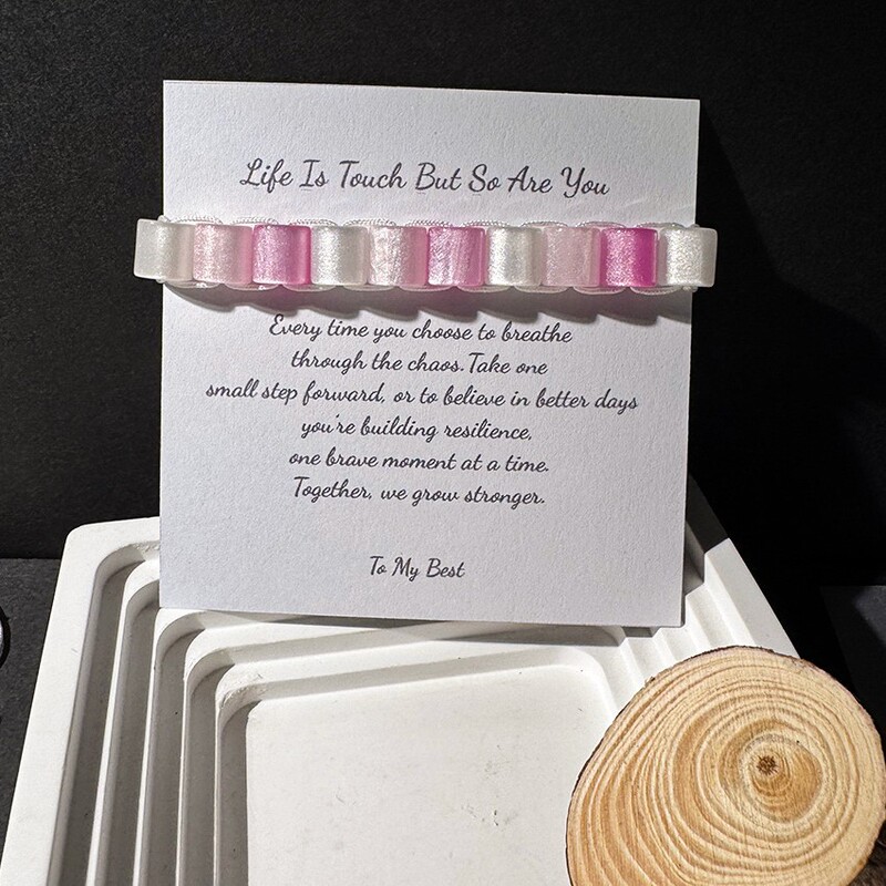 European and American Hot Sale New Style Adjustable Anxiety Relief Bracelet Adjustable Emotional Bracelet Gift for Women