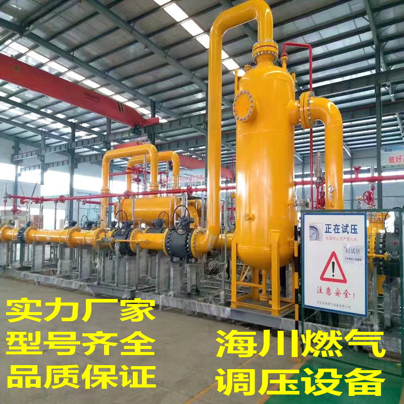 电厂燃气减压撬天然气调压柜DN125调压器减压阀 煤改气锅炉稳压器