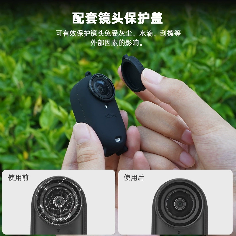 Compatible battery *S, protective cover, lens, silicone camera, accessories