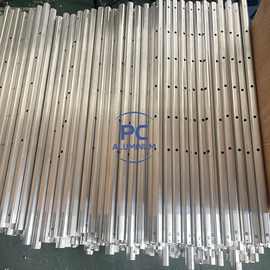 铝合金方管打孔冲压CNC精加工铝型材铝合金铝制品配件工厂