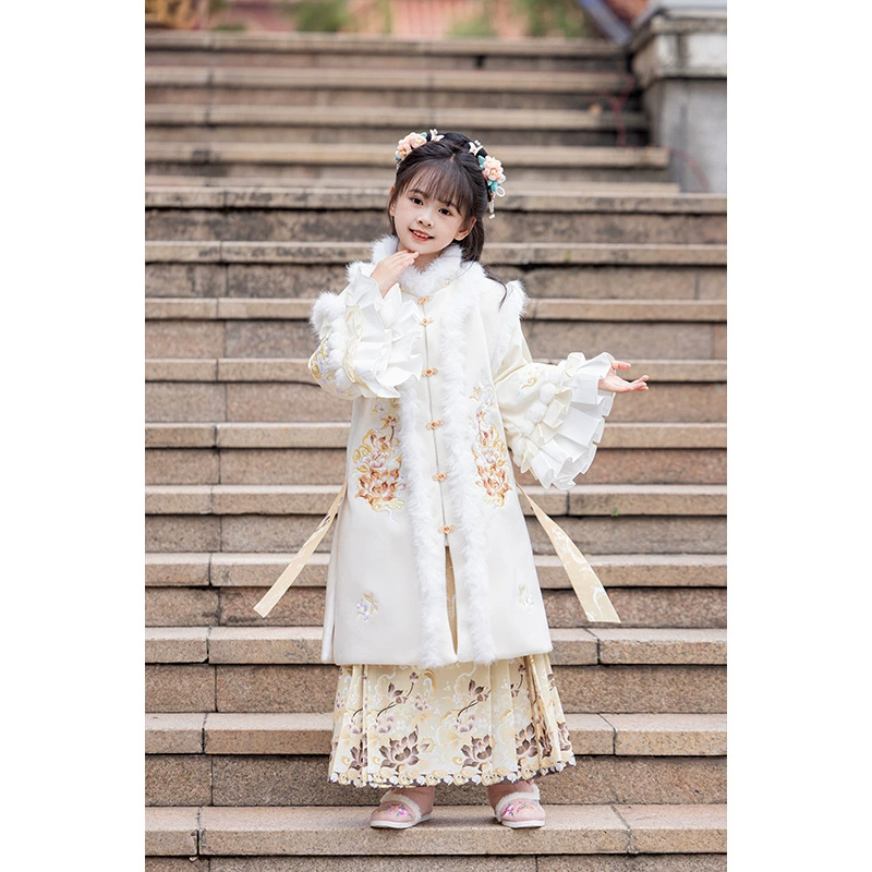 Длинный костюм Ming для детей Hanci костюм старинный стиль костюм