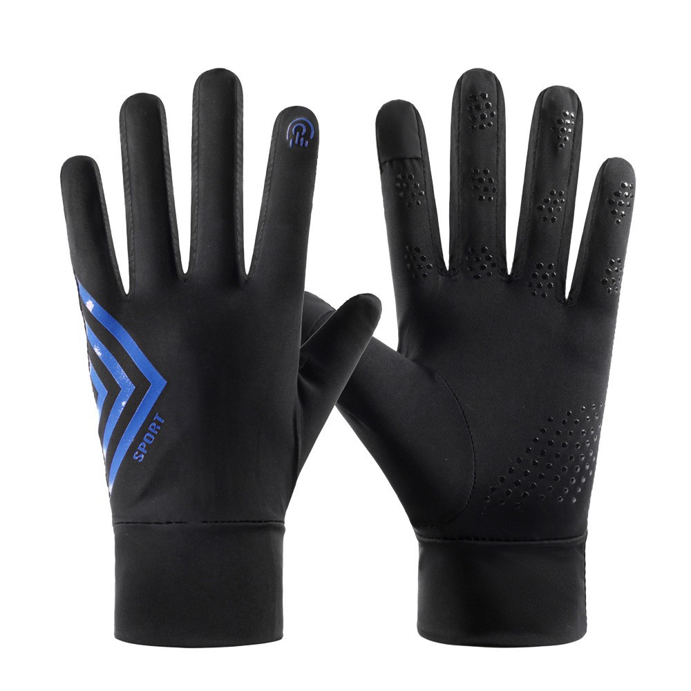 Guantes de protección solar de seda de hielo transpirables para mujer, modelos finos de alta elasticidad, conducción, antideslizante, antiultravioleta, ciclismo de verano, pantalla táctil de dedos