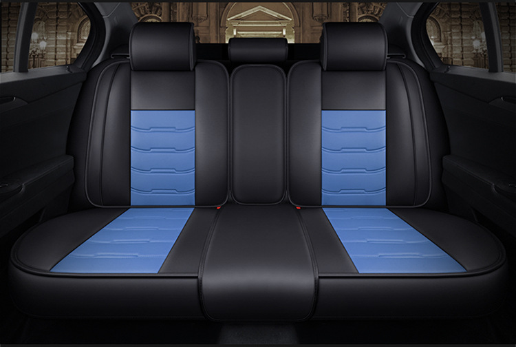 Cross-Border Foreign Trade Four-Season Universal Five-Seater Full Leather Fully Enclosed Car Seat Cover Car Seat Cushion Car Seat Cushion Pad