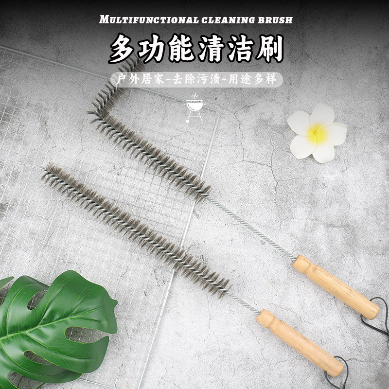 Dryer Vent Cleaning Brush, Long Flexible Refrigerator Coil Brush, Bendable Washing Machine Pipe Cleaning Brush