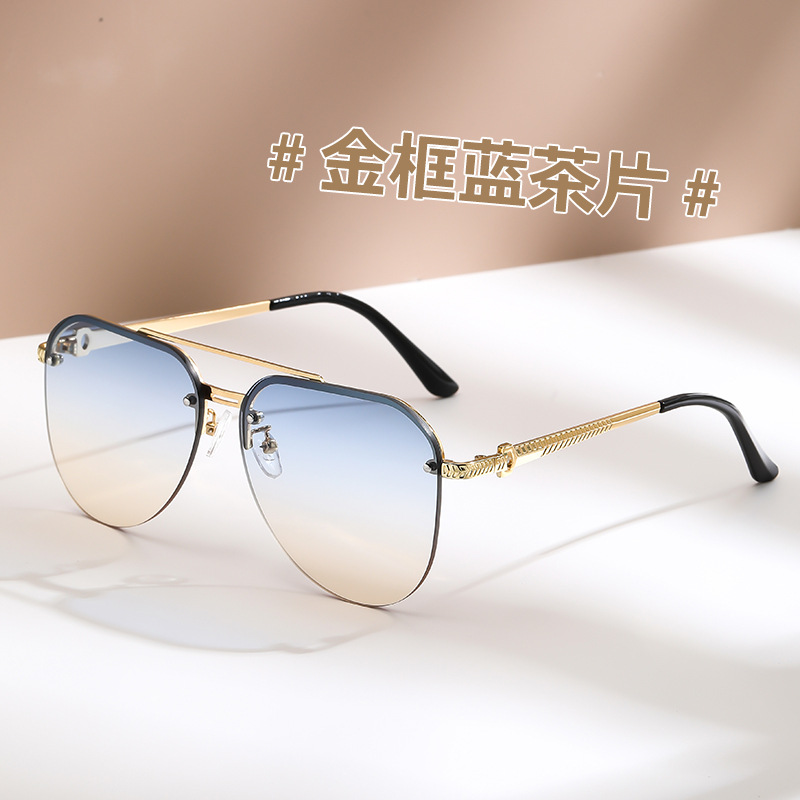 Gafas de sol nueva personalidad para hombres, sombra de verano, humedad, protección UV, conducción, gafas de sol, gafas de sol, gafas de sol, gafas de sol